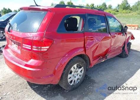 2017 Dodge Journey Se from USA, damaged, VIN 3C4PDCAB5HT529656
